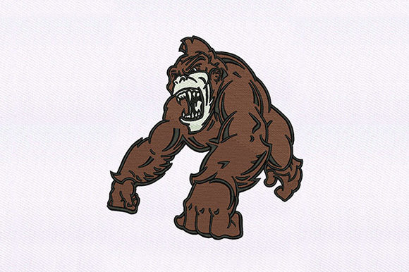 Mountain Gorilla Embroidery Review