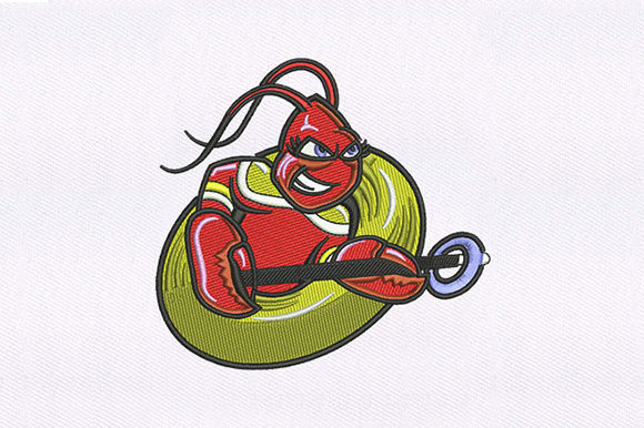 Red Lobster Embroidery Review for Boutique Apparel