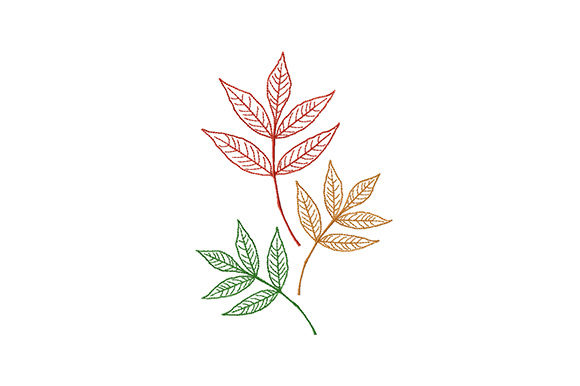 Review: Colorful Autumn Leaves Embroidery