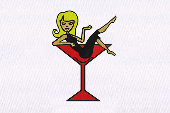 Review: Girl in Martini Glass Design