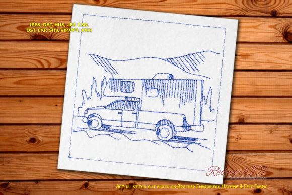 Reviewing Truck and Camper Redwork for Holiday Sales